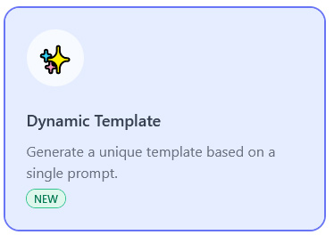 Jasper Dynamic Template